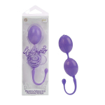 Фиолетовые вагинальные шарики LAmour Premium Weighted Pleasure System (Цвет: фиолетовый)