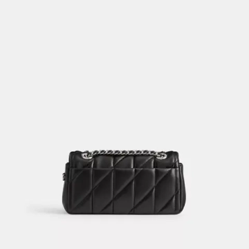 COACH СУМКА ЧЕРЕЗ ПЛЕЧО TABBY 20 С МЯГКОЙ ПОДКЛАДКОЙ, ЧЕРНЫЙ