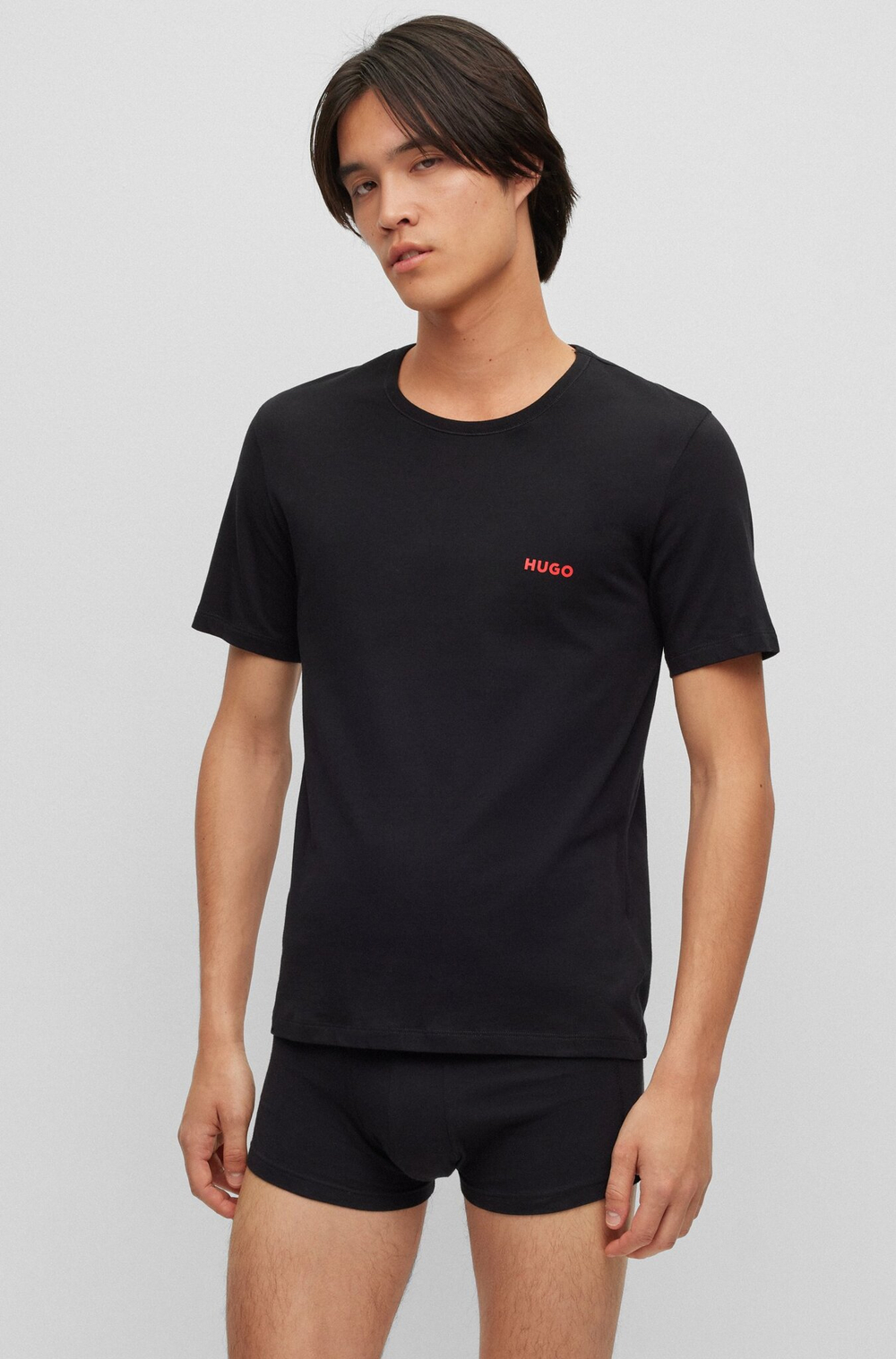 Футболки (набор 3 шт) мужские HUGO T-SHIRT RN TRIPLET P