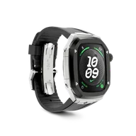 Корпус для Apple Watch SPIII45 - Серебристый/Чёрный
