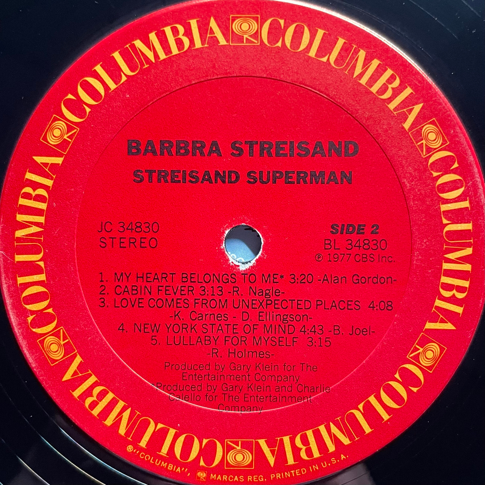 Виниловая пластинка Barbra Streisand ‎– Streisand Superman LP