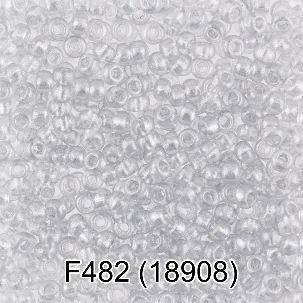 Бисер Gamma 10/0 (2.3 мм), 50 г, F482 белый, 18908, круглый 6 Бисер Gamma 10/0 (2.3 мм), 50 г, F482 белый, 18908, круглый 6