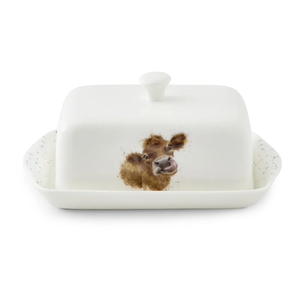 Royal Worcester Wrendale Designs Форма для коровьего масла 18,3x11,5x8см. WN4382-XW
