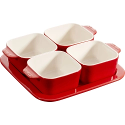 STAUB Набор для сервировки - 5 предметов красный EAN 4009839316869