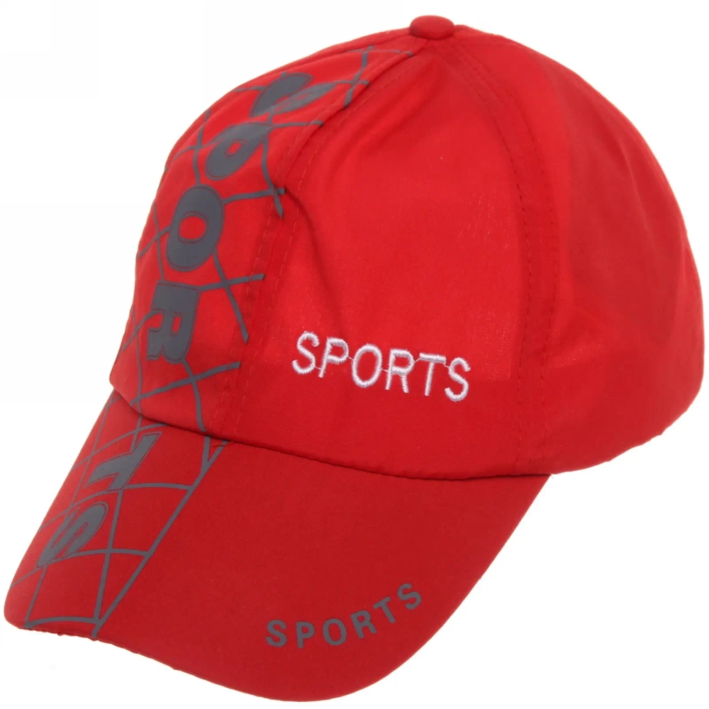 Бейсболка спортивная «Sport», цвет красный, р58