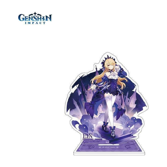 Акриловая фигурка Genshin Impact Summer Fantasia Series Products Standee Ein Immernachtstraum Fischl