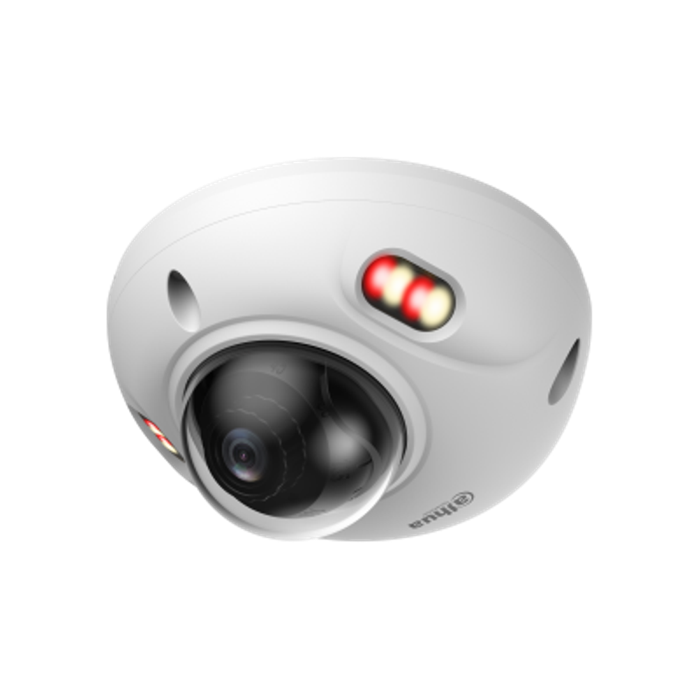 DH-IPC-HDBW3449FP-AS-IL-0280B Уличная мини-купольная IP-видеокамера с ИИ