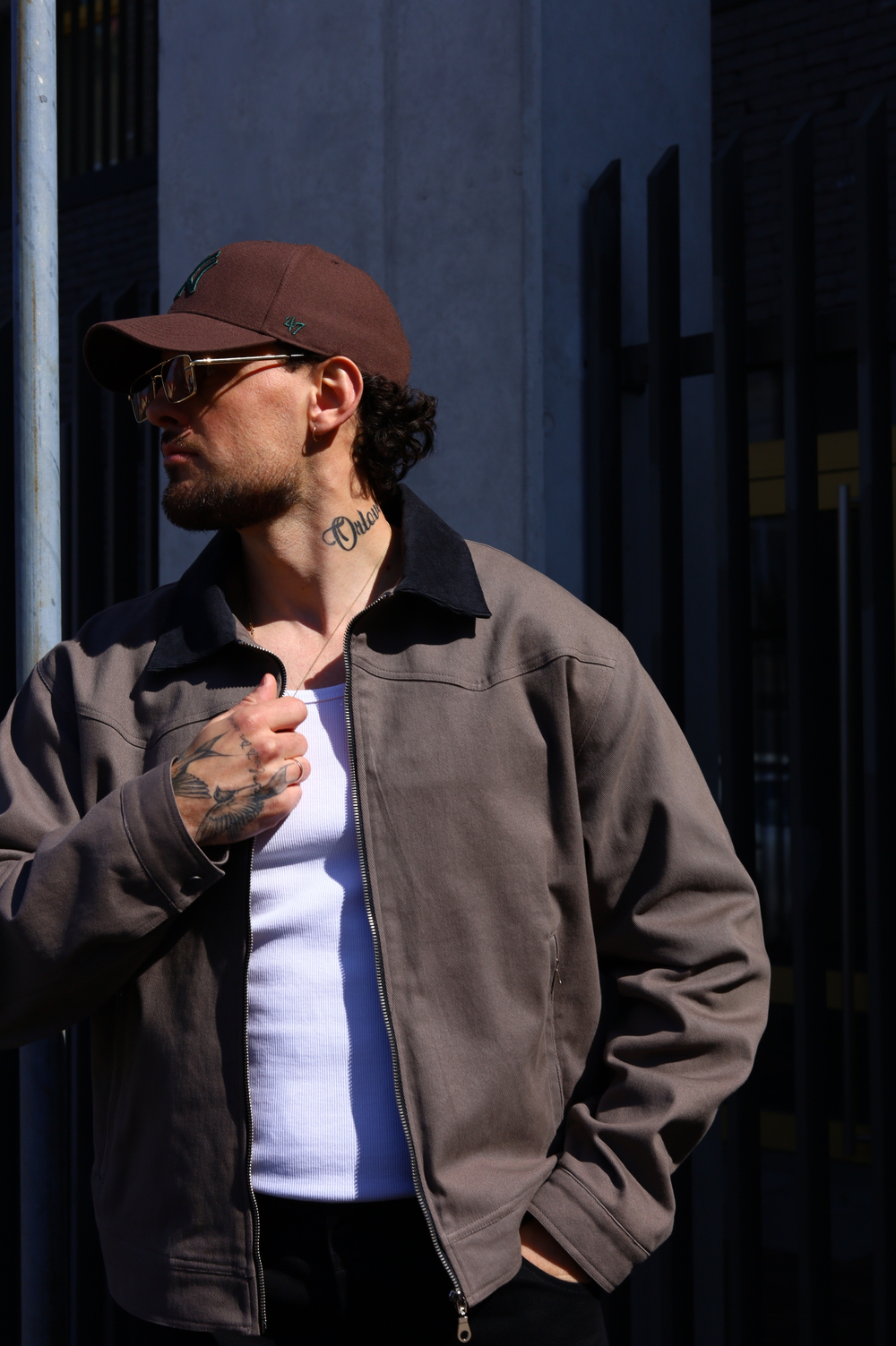 Куртка "Work Jacket" серая
