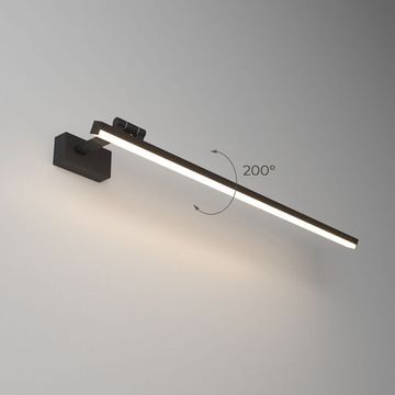 Настенный светодиодный светильник LED 12W 3000К 40155/LED чёрный Acento Elektrostandard