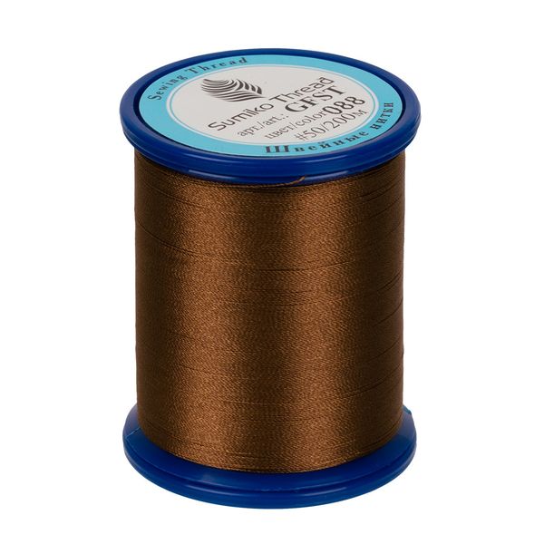 Нитки вышивальные SumikoThread 200 м, (219 ярд), 088 св.коричневый