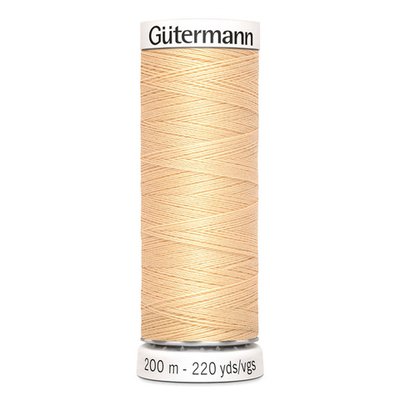 Нитки универсальные Gutermann Sew-all 100 (200 метров), 5 кат. | 006 кремово-бежевый