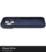 Чехол Decoded Leather Case для iPhone 18 Pro / 17 Pro Midnight Blue