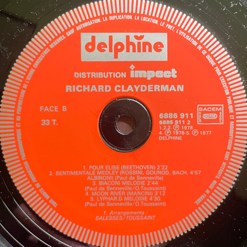 Richard Clayderman – Volume 3 (Франция)