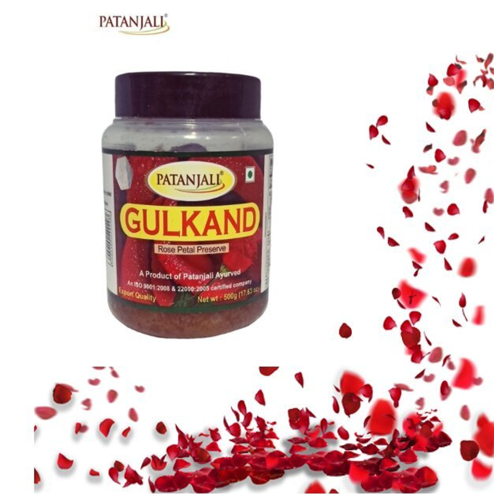 Травяной джем Patanjali из лепестков роз Gulkand 500 г