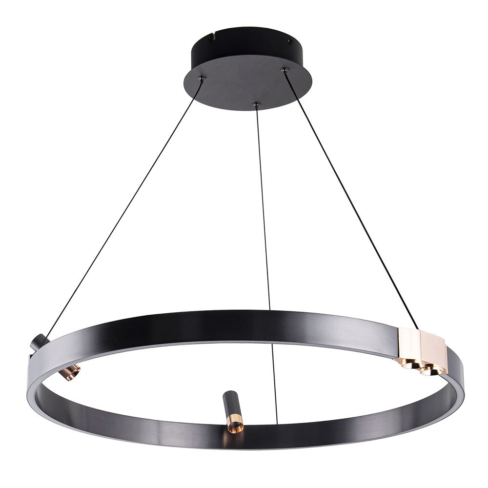 Подвесная светодиодная люстра Arte Lamp CESARE A1993SP-30BK