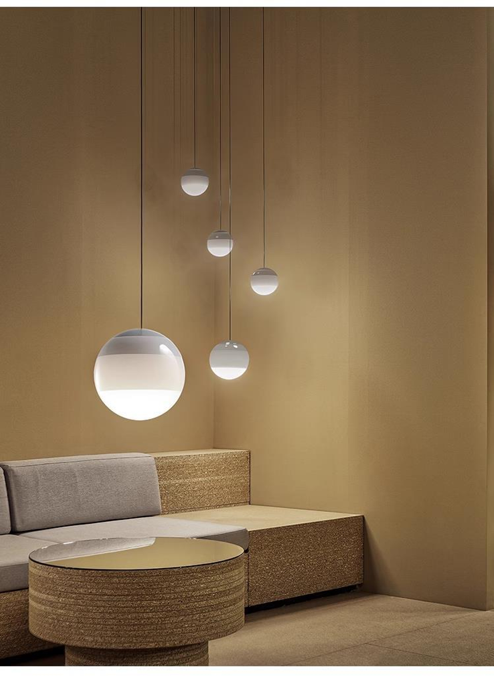 Подвесной дизайнерский светильник Dipping Light от Marset