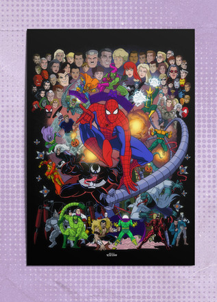 Открытка "Spider-Man 1994 Tribute"