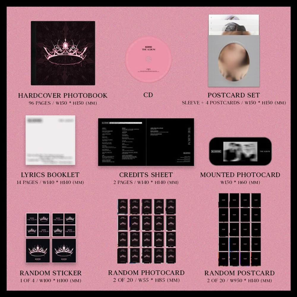 Альбом Blackpink THE ALBUM