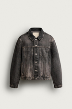 УКОРОЧЕННАЯ ДЖИНСОВАЯ КУРТКА — ZARA · 6688/335