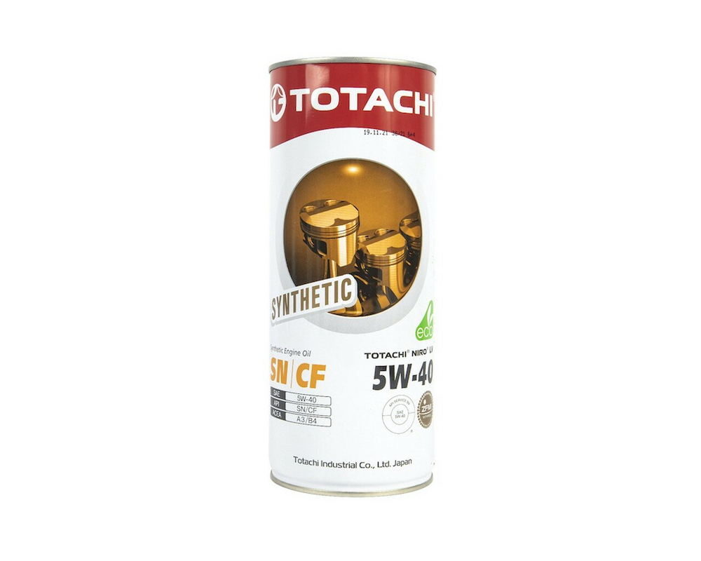 МАСЛО МОТОРНОЕ TOTACH NIR LV SEMI-SYNTHETIC API SN/CF A3/B4 5W40 1L