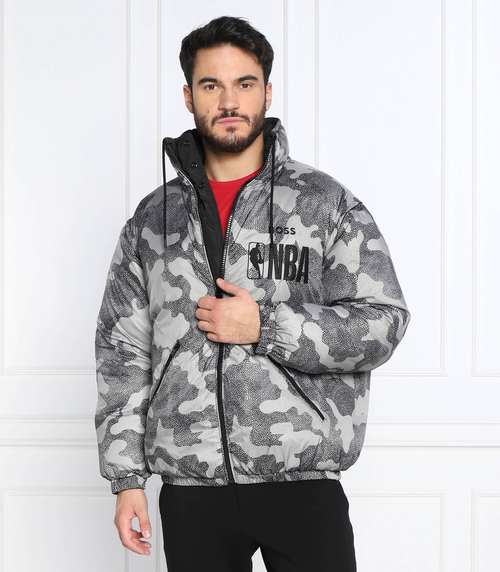 двусторонняя куртка 3w1 boss x nba ceban1 BOSS ORANGE - черный(50479285)