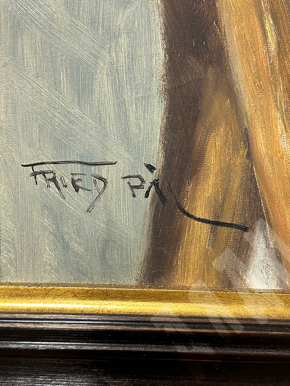 Фрид П. На репетиции. Холст, масло. США. 1950–60-е гг.