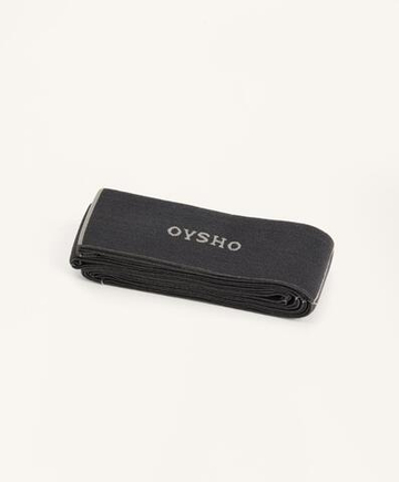OYSHO Эластичная лента для тренировок, антрацитово-серый