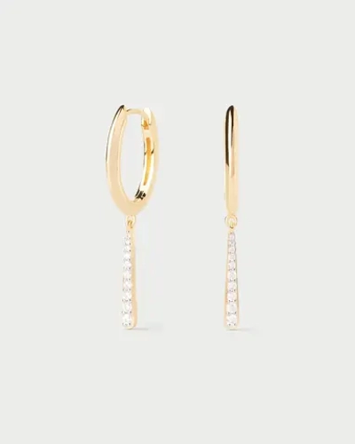 Серьги Olga Mini серебро 925 пробы покрытое золотом