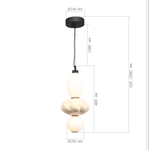 Светильник подвесной FLORENTINI LED 18W 3000K