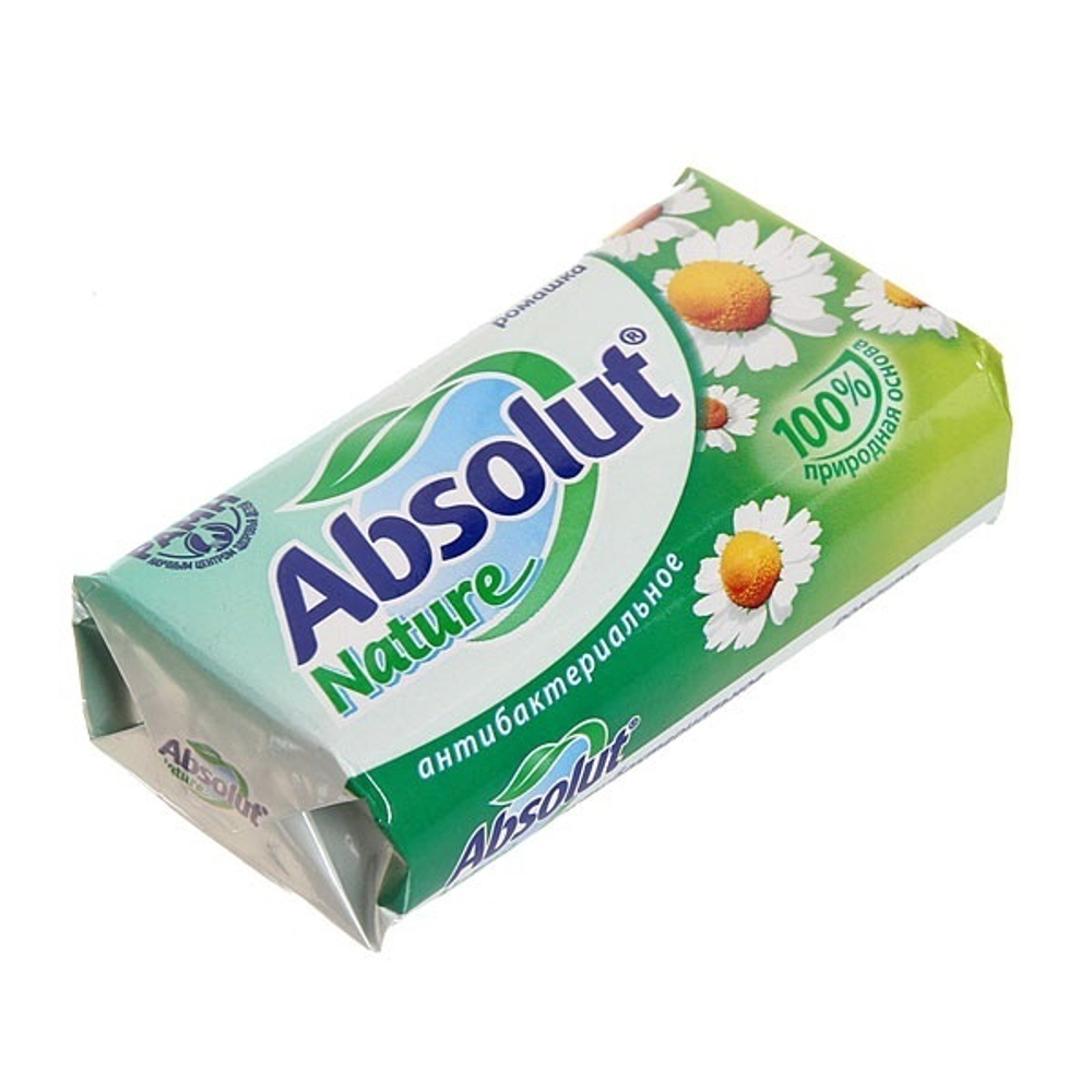 Мыло туалетное АБСОЛЮТ «Nature Ромашка» 90 г.
