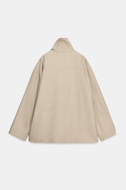 ZARA КУРТКА С КАРМАНАМИ, БЕЖЕВЫЙ