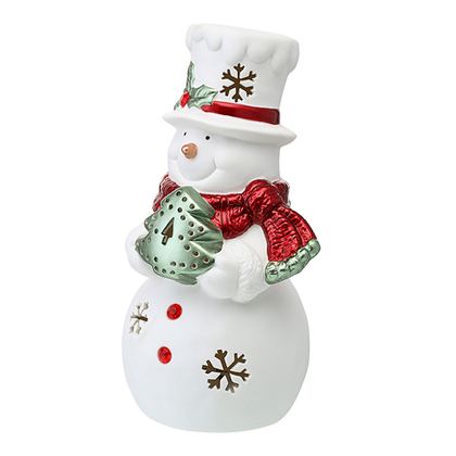 Декор новогодний с подсветкой 19.5см Tkano Classy Snowman New Year Essential