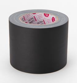 Клейкая лента Gaffer Tape@ultraMATT - Гаффа тейп 100мм/25м - Черный