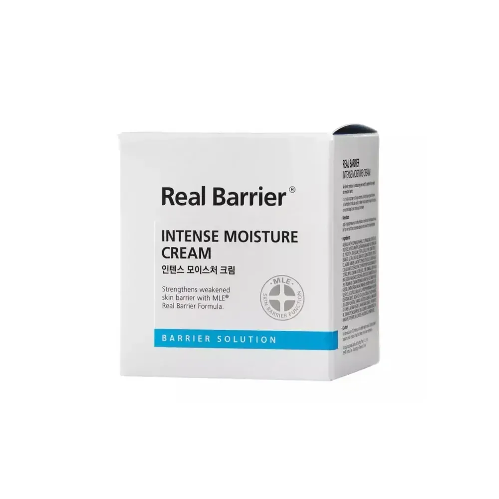 REAL BARRIER Ламеллярный интенсивно увлажняющий крем со скваланом Intense Moisture Cream 50 мл. (Срок годности до 14.03.2027)