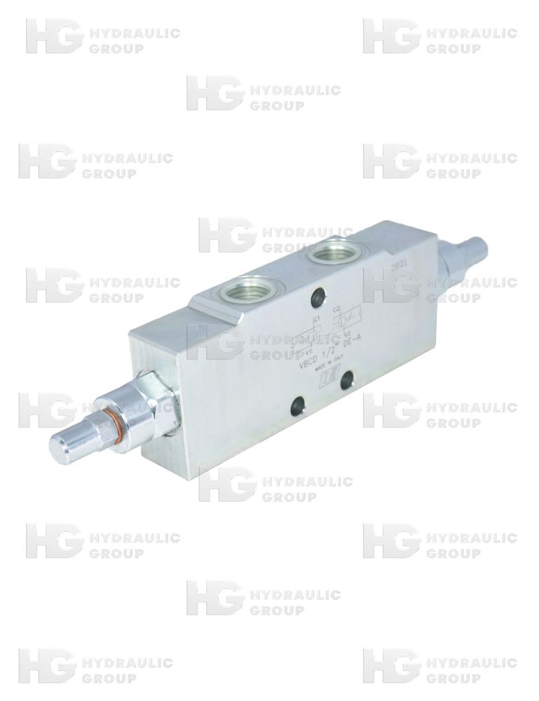 Тормозной клапан двухсторонний VBCD 1/2" DE/A