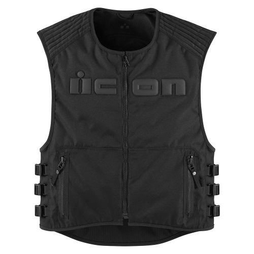 Купить Мотожилет Кожаный Icon Brigand Vest
