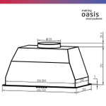 Вытяжка OASIS UM-52W