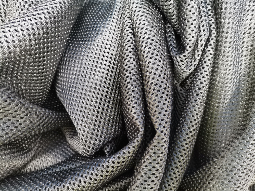Ткань сетка однослойная натяжная Grey Аngel