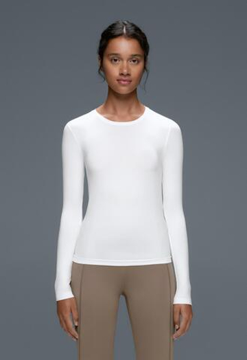 Oysho Футболка seamless base layers, белый
