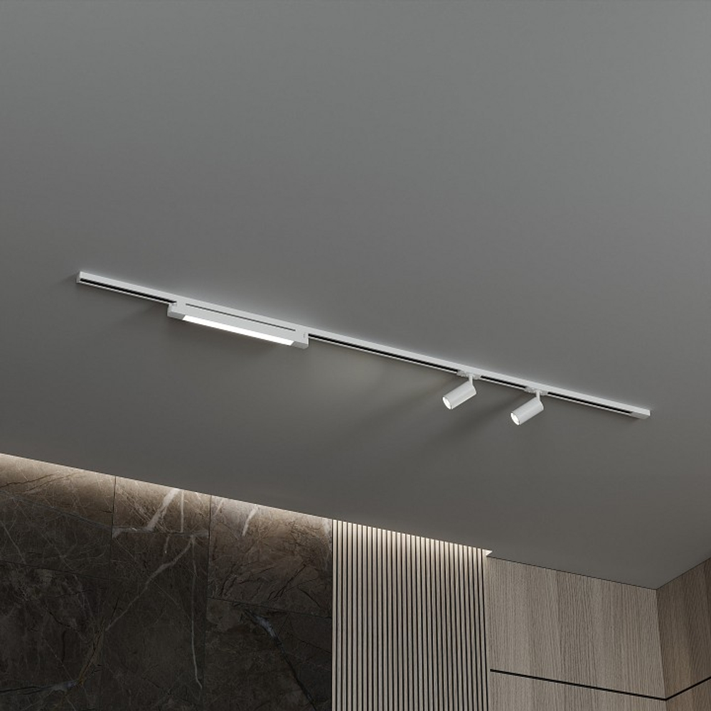 Комплект трековый Hesby Lighting No5 однофазная накладная Skylite HSBL_kompl_S005_NI2W4K