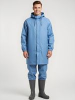 Оксфорд 200D PU1000 78 г/м², 150 см / 5 метров, ОКС.TBY200D.S066.5, S066 голубой