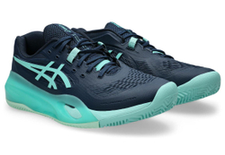 Мужские теннисные кроссовки Asics Gel-Resolution X Clay - night sky/illuminate mint