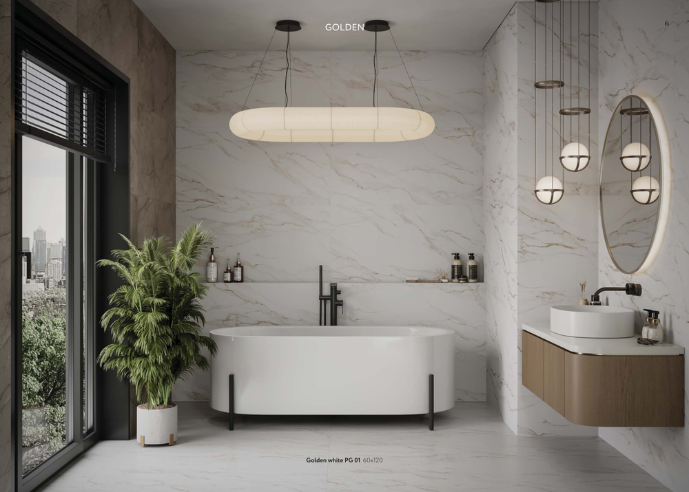 Голден бел КГ 01 / Golden white PG 01 600х1200 (стандарт)