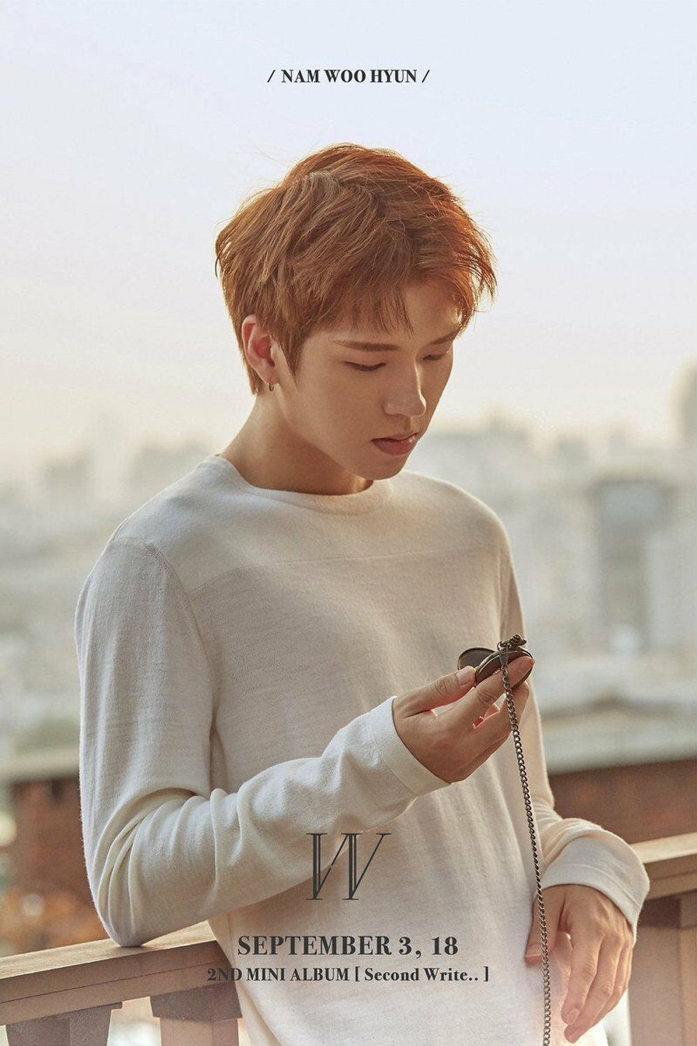 Альбом Infinite Nam Woohyun - Second Write 2nd Mini 2 Version SET