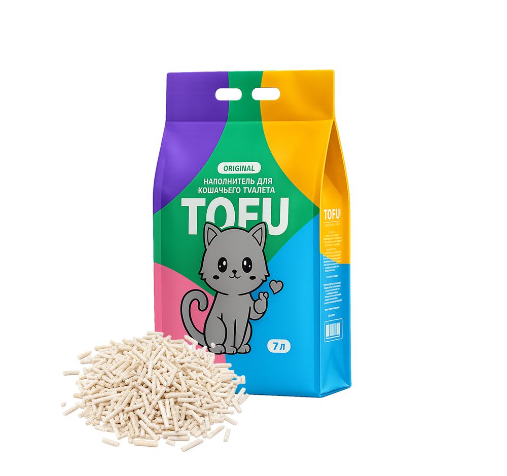 Наполнитель Reva Pets тофу Наполнитель Reva Pets тофу
