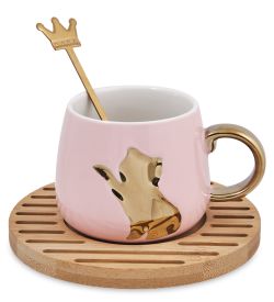 GAEM Art MUG-414/3 Чайная пара «Кошечка»