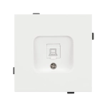 Механизм компьютерной розетки SCT-TENDO-MPC1-SFPL-WH (RJ-45, CAT6) (Arlight, -)