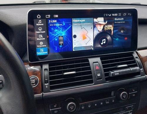 Магнитола для BMW X5 (E70), X6 (E71) 2009-2014 CIC - Kuberg MKD монитор 12.3", Android 11, Быстрая, CarPlay, 4G SIM-слот
