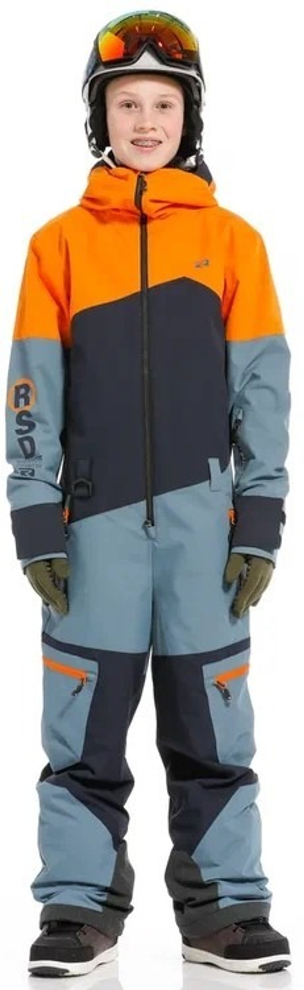 Комбинезон для мальчиков Rehall мод. COLIX-R-jr, цв. 3019 Steel Blue, р-р 176