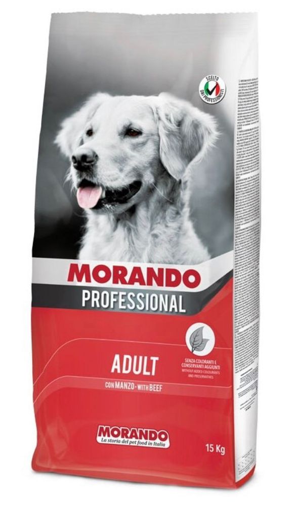 Morando Professional Cane сухой корм для взрослых собак с говядиной, 4 кг Morando Professional Cane сухой корм для взрослых собак с говядиной, 4 кг